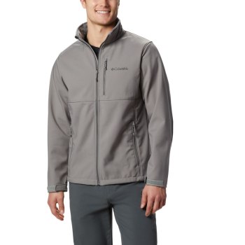 Columbia Ascender Softshell Tall, Chamarras Grises Para Hombre | 205638-GHQ